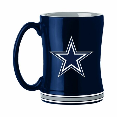 LOGO BRANDS Dallas Cowboys 14oz Relief Mug 609-C14RM